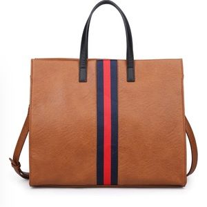 Vici Collection Moda Luxe Julian Tote- Tan